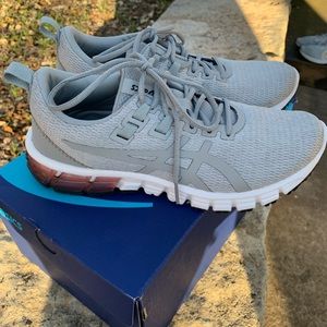 Asics Gray Athletic Shoes